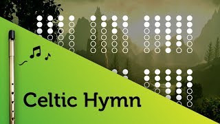 Celtic Hymn on Tin Whistle D  tabs tutorial [upl. by Ahsuat]