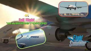 MSFS IS SO REAL I flew from Raleigh NC to DC under 14 minutes MSFS 2020 [upl. by Oisor757]