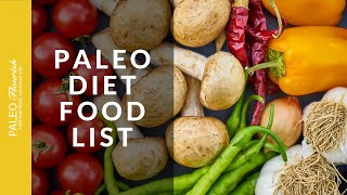 A Better and Easier Paleo Diet Food List [upl. by Alol]