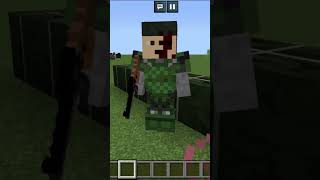 equipado pa la guerra puro personaje versión minecraft [upl. by Polk982]