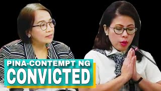 CONVICTED CASTRO PINACONTEMPT SI ATTY LOPEZ NG OVP  pilipinastodaynewstv [upl. by Olsewski]