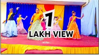 Vasant Panchami Celebration Dance Shubh din aayo re  wonderful dance [upl. by Lemcke]