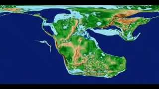 Continental Drift  Scotese Animation [upl. by Sisely]