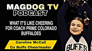 How Does The CU Buffs Cheerleaders Feel About Coach Prime  Interview With Caroline McCall [upl. by Nnylirret]