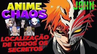 ANIME CHAOS  LOCALIZAÇÃO DE TODOS OS SECRETOS  ROBLOX [upl. by Htidirrem]