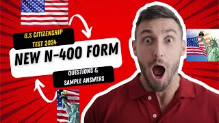 NEW N400 FORM CITIZENSHIP INTERVIEW [upl. by Eoz404]