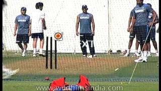 Sachin Tendulkar and Arjun practice cricket [upl. by Lombard711]