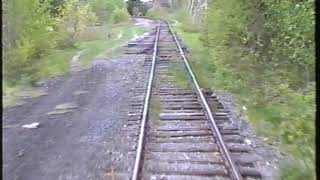 1927 Former McGregor Bay CPR rail siding  May 27 1992 [upl. by Enelyam510]