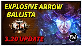 EA Ballista Elementalist  320 Leaguestarter  Path of Exile Forbidden Sanctum [upl. by Aniroc891]