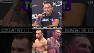 Would you be interested in Michael Chandler vs Max Holloway UFC NocheUFC [upl. by Aiuqal]