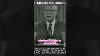 Beware the MilitaryIndustrial Complex Eisenhowers Warning newsporthealth [upl. by Roon608]