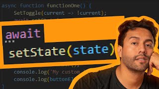 How to await setState  React [upl. by Asiluy]