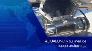 Casco AQUA LUNG G3000SS para el buceo profesional [upl. by Yauq283]