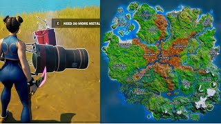 How to Repair Damaged Telescopes Fortnite All Locations [upl. by Anama]