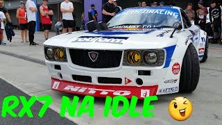 Mad Mike RX7 Idle sound😍 listen to madbul with headphones 👇 [upl. by Lucretia]