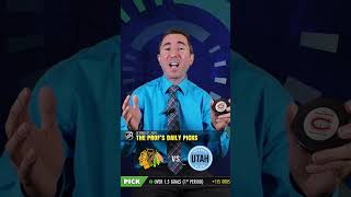 NHL BETS TODAY  HOW TO BET THE FIRST FRANCHISE GAME IN UTAH AGAINST CHICAGO October 8th nhlpicks [upl. by Sallad860]