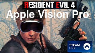 Triple A Games on Apple Vision Pro with Steam Link [upl. by Acie114]