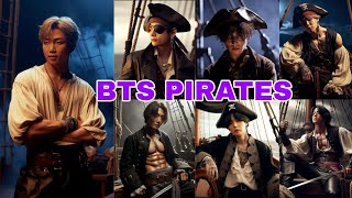 BTS PIRATE 💜 bts jungkook taehyung jimin jin suga jhope rm kpop KpopLily14 [upl. by Iglesias]