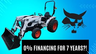 New Bobcat CT2035 Tractor  What Did I Pay [upl. by Asilim]