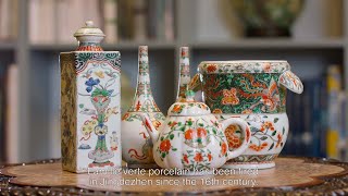 Expert’s Voice  An impressive collection of famille verte porcelain [upl. by Davita383]