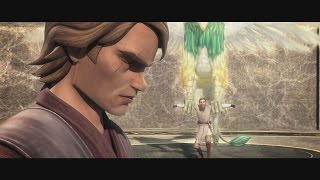 Star Wars The Clone Wars  Anakin vs The Son amp The Daughter 1080p [upl. by Kenimod]