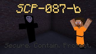 SCP087b Minecraft Containment Breach Test [upl. by Enyamart]