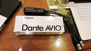 DANTE AVIO 일반 오디오장비에 가장 저렴한 가격으로 DANTE 출력을 더한다 [upl. by Yelsnia]