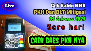 LIVE PKH SUDAH CAIR Sore hari 05 February 2024 [upl. by Osric]