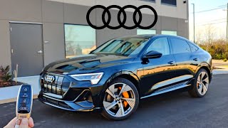 2022 Audi etron Sportback  A Great ELECTRIC Alternative to Audi Q8 [upl. by Suoicserp]