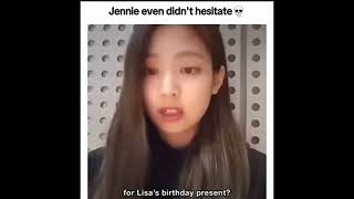 Jennie didnt even hesitate 💀 😂blackpink blinks 100k views viralyoutubeshorts jenchulichaeng [upl. by Damita]