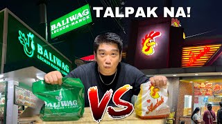 FILIPINO FOOD ANDOKS MANOK VS BALIWAG LECHON BATTLE OF THE LEGENDARY LECHON MANOK SAN KAYO [upl. by Niwdog733]