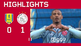 Highlights  RKC Waalwijk  Ajax  Eredivisie [upl. by Chud563]