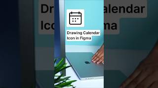 How to draw calendar icon in Figma  Icon design [upl. by Verda]