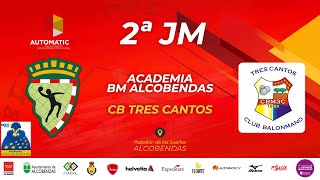 2ª JM  ACADEMIA BM ALCOBENDAS  CB TRES CANTOS [upl. by Aisek]