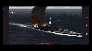 Hood vs Bismarck British Perspective  Atlantic Fleet Gameplay [upl. by Sumerlin692]