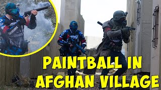 Playing Paintball in an Abandoned Village  Paintball VLOG [upl. by Eira]