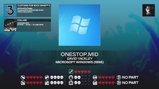 RB3 Custom David Yackley Onestop aka onestopmid [upl. by Hazelton670]