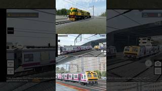 Mumbai Locals Crossing In RG updates train rgtraintechdemo [upl. by Gilson]