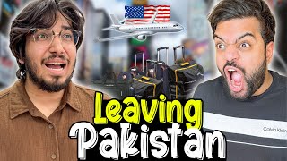 Ducky Se Naraz Ho Kar America Ja Raha 💔  Leaving Pakistan 😭 [upl. by Seibold]