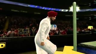 Jinder Mahal WWE 13 Entrance [upl. by Bonni]