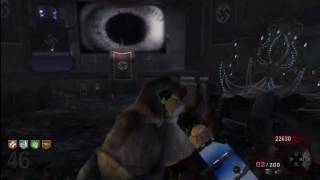 Round 46 Dog Round on Kino Der Toten Nazi Zombies Black Ops ThunderGun [upl. by Eahs]