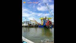 Dredging engineering vessel cutter suction dredger [upl. by Eaver]