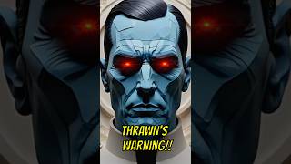 When THRAWN FIRST FEARED the EMPIRE starwars [upl. by Gilbertson]