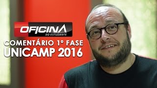 UNICAMP 2016  Comentário da 1º Fase  Oficina do Estudante [upl. by Hurd204]