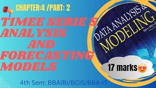 Time series and Forecasting Model part2 forecasting movingaverage forecastingerrors 4thsemester [upl. by Halla]