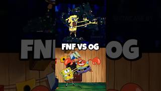 Original vs FNF  Pibby SpongeBob pibbymod pibby pibbyxfnf [upl. by Eibbob]