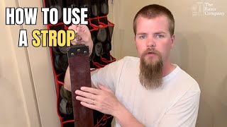 How To Use and Maintain a Leather Strop [upl. by Derron895]