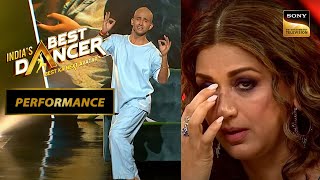 Indias Best Dancer S3  Shivanshu के Act मे अपनी Story देखकर रो पड़ी Judge Sonali  Performance [upl. by Llehcar908]