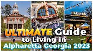 Ultimate Guide to Living In Alpharetta Georgia in 2023  Full Vlog Tour [upl. by Xam]