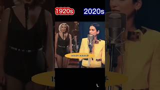 DUA LIPA  Levitating  1920s vs 2020s  Trending music levitatingdualipa chillsongs youtube [upl. by Quiteria]